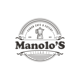 Logo Design Entry 1654672 submitted by yanuar276adi to the contest for Manolo's Cafe/Manolo's Cuban cafe & Eatery run by claudie