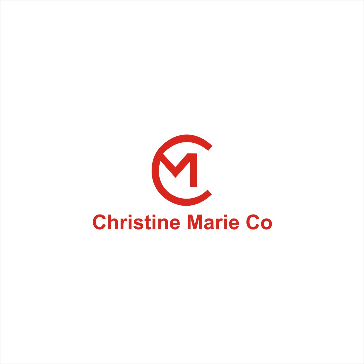 Logo Design entry 1597125 submitted by zoiepalmer to the Logo Design for Christine Marie Co run by CastleRock