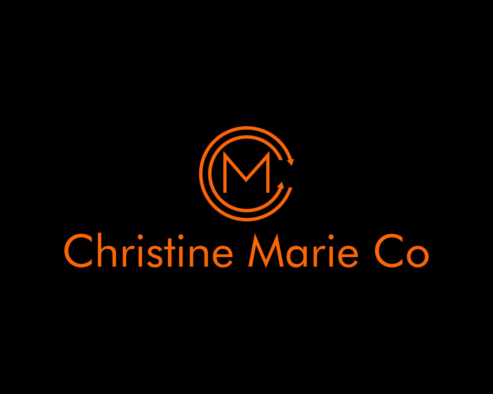 Logo Design entry 1597198 submitted by kaify to the Logo Design for Christine Marie Co run by CastleRock