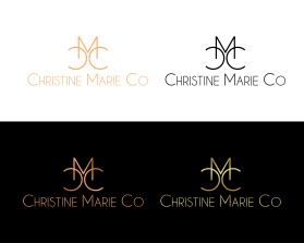 Logo Design entry 1597153 submitted by zoiepalmer to the Logo Design for Christine Marie Co run by CastleRock