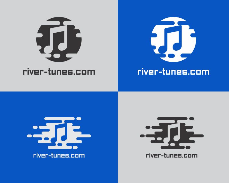 Logo Design entry 1597588 submitted by paragraphikadesigns to the Logo Design for river-tunes.com run by pierrestg