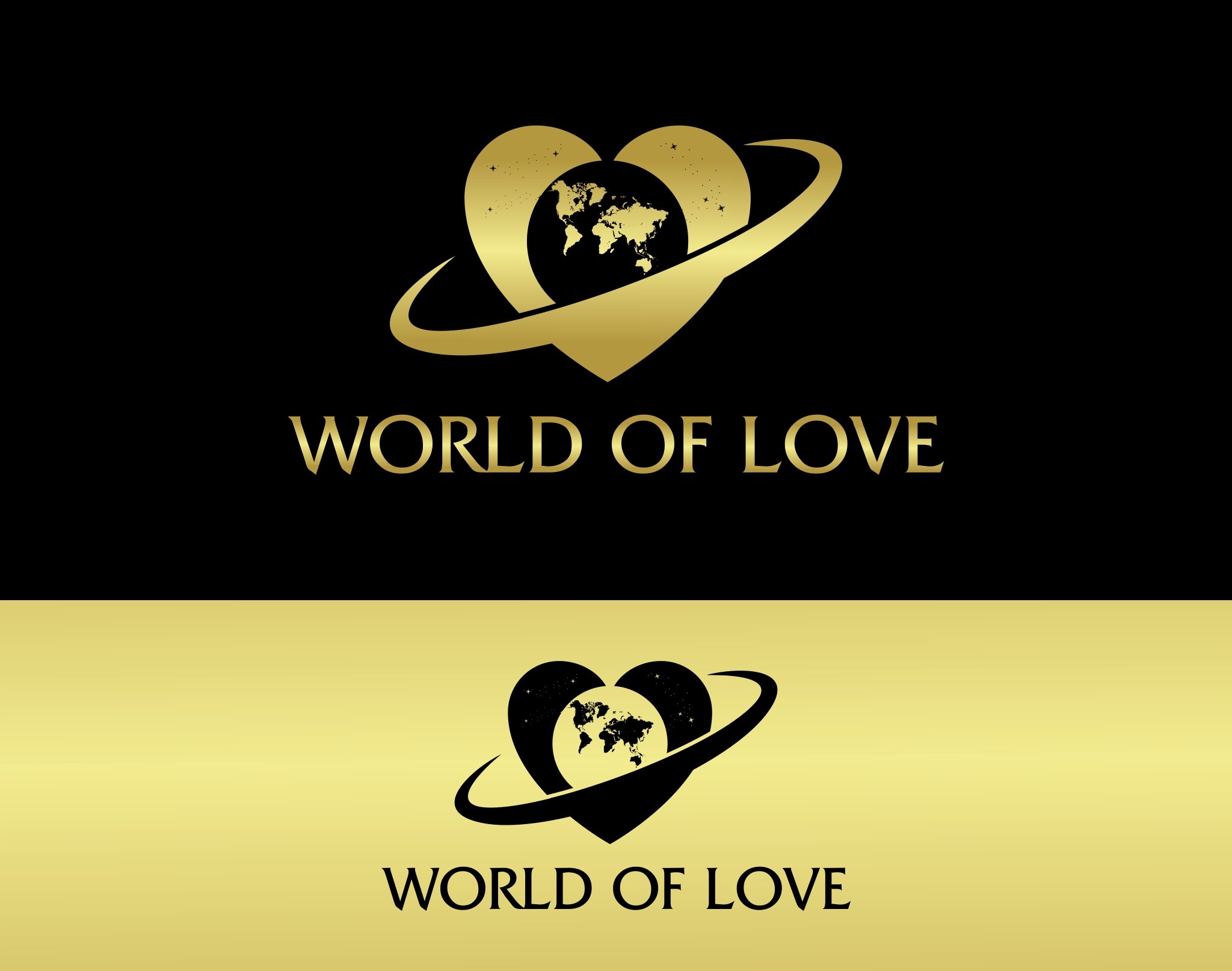 Logo Design entry 1599321 submitted by beckydsgn to the Logo Design for WORLD OF LOVE TV SHOW LOGO run by JE_Creator