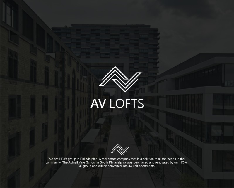 Logo Design entry 1600115 submitted by eyangkakung to the Logo Design for AV Lofts run by KierstenH
