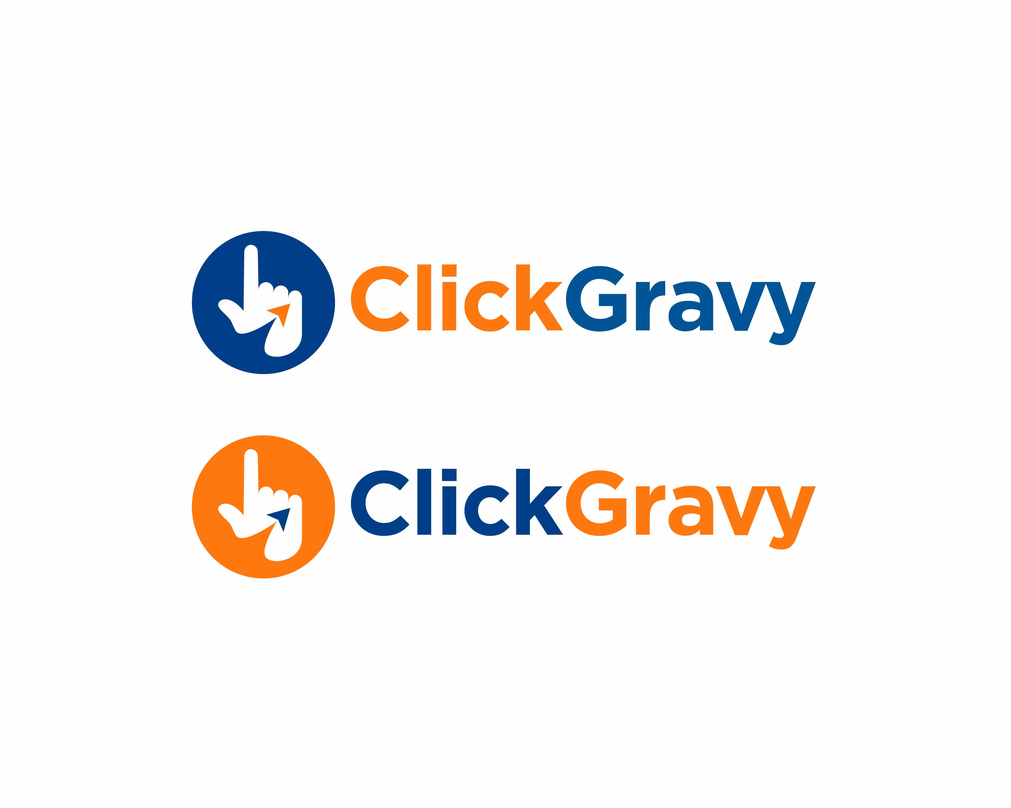 Logo Design entry 1598467 submitted by LJPixmaker to the Logo Design for https://ClickGravy.com run by ron7519