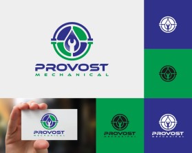 Logo Design Entry 1600286 submitted by sumurdiladang to the contest for Provost Mechanical run by provostmechanical