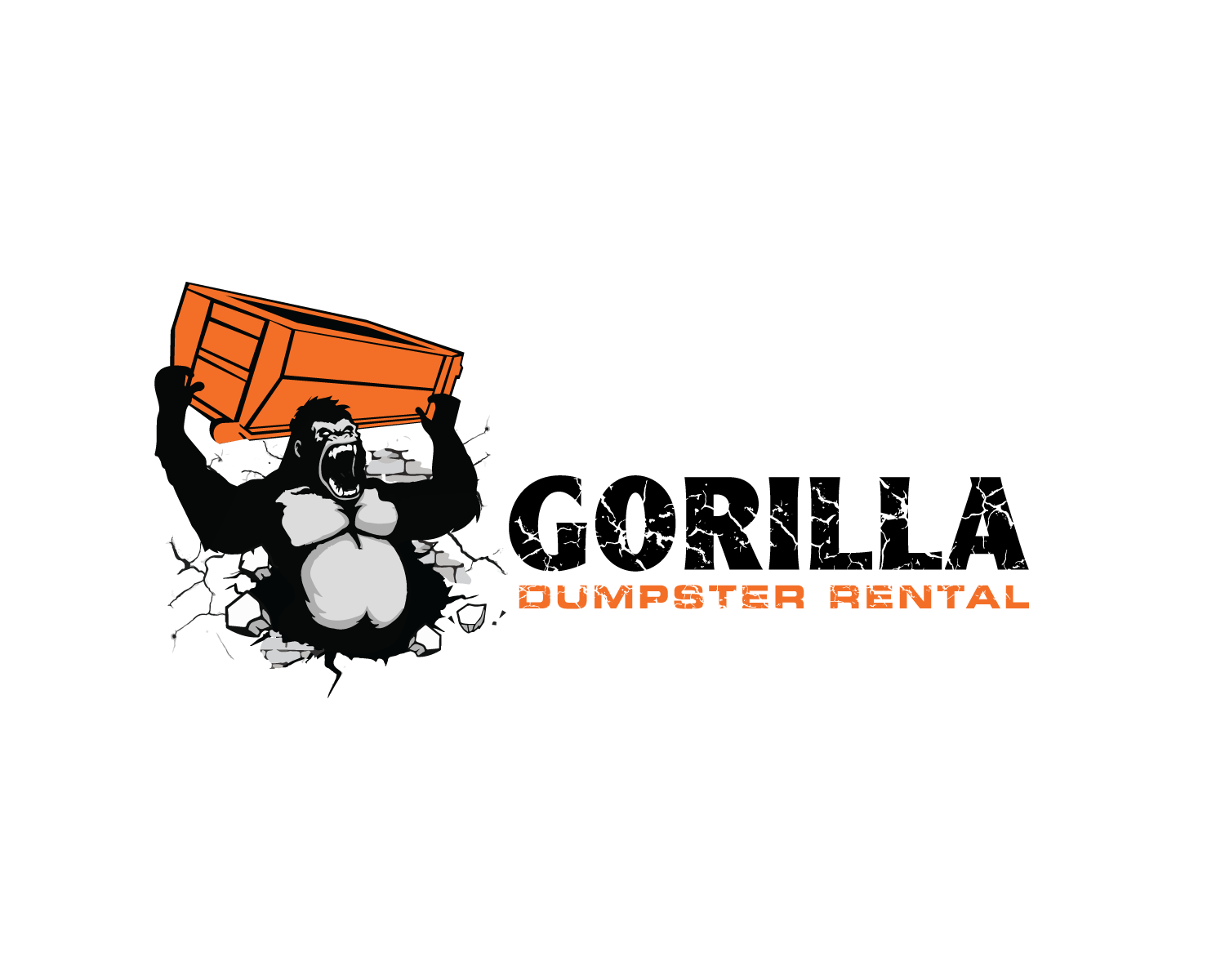 Logo Design entry 1600379 submitted by dsdezign to the Logo Design for Gorilla Dumpster Rental  run by nswartwout