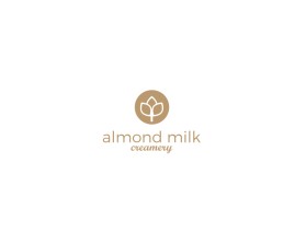 Logo Design entry 1599994 submitted by aman71sh to the Logo Design for Almond Milk Creamery run by cafenofur