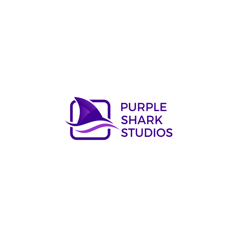 Logo Design entry 1600472 submitted by yanuar276adi to the Logo Design for Purple Shark Studios run by cherylshark