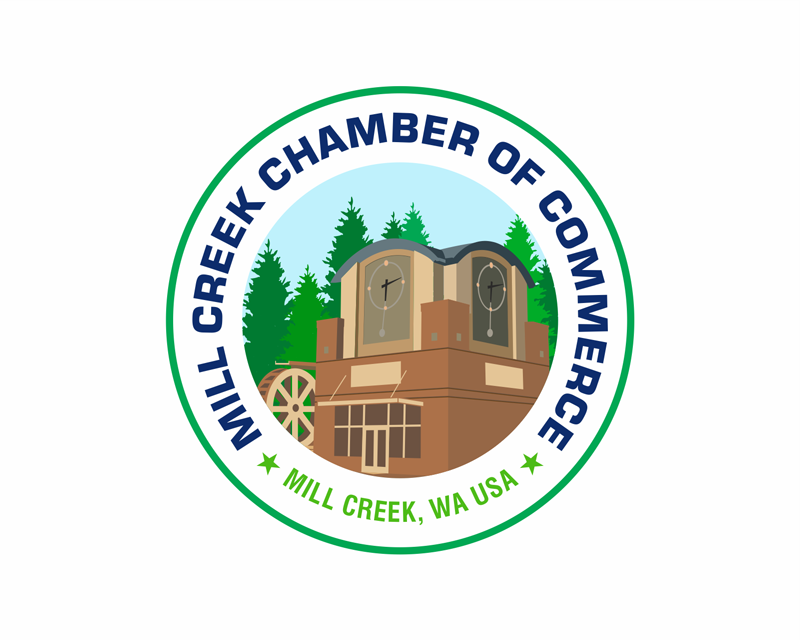 Logo Design entry 1601470 submitted by lurth to the Logo Design for Mill Creek Chamber of Commerce (Mill Creek, WA USA) run by JeffThomas