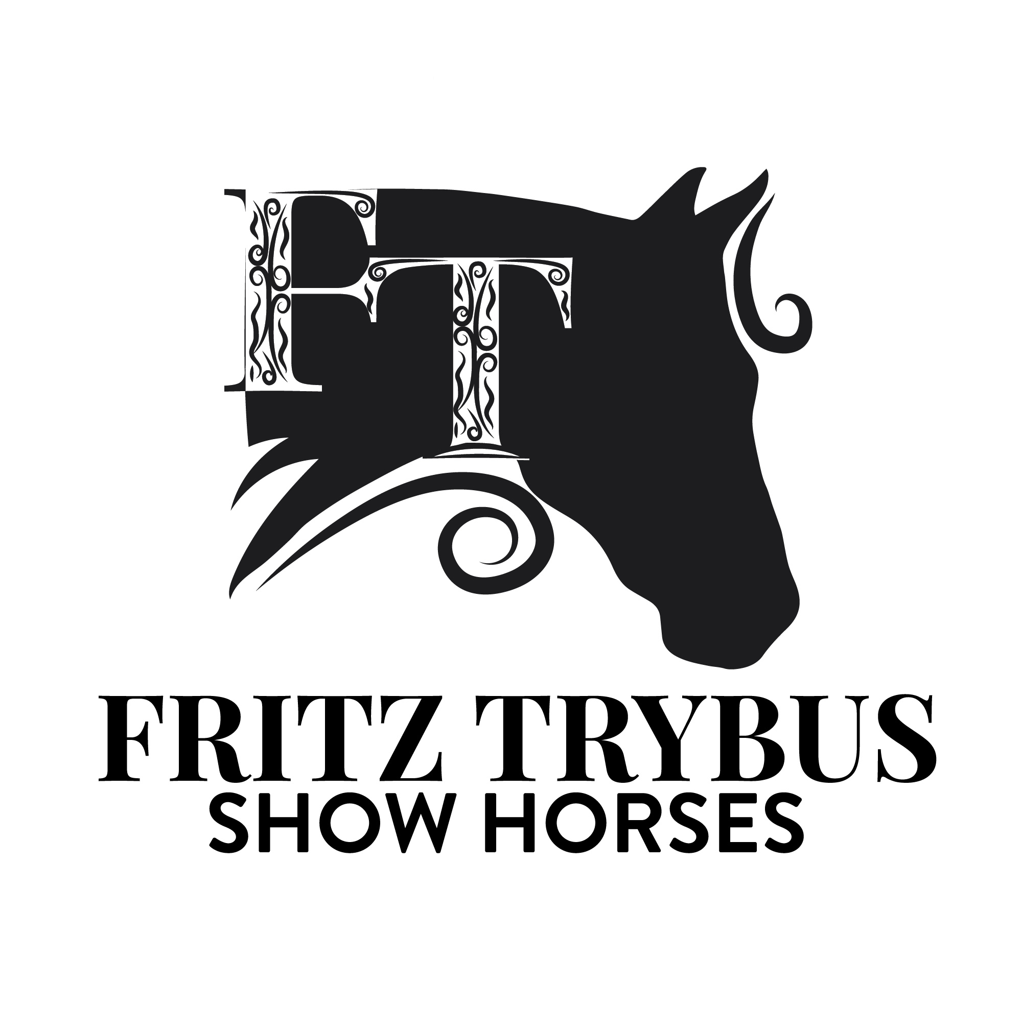 Logo Design entry 1601907 submitted by morearts to the Logo Design for Fritz Trybus Show Horses run by ftshowhorses
