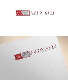 Logo Design entry 1602382 submitted by Amit1991 to the Logo Design for M&M Auto keys run by Advanced key
