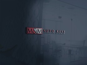 Logo Design entry 1602383 submitted by tornado to the Logo Design for M&M Auto keys run by Advanced key