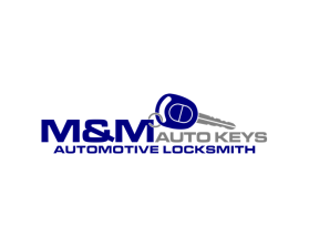 Logo Design entry 1602390 submitted by joco to the Logo Design for M&M Auto keys run by Advanced key