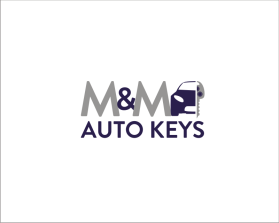 Logo Design entry 1602395 submitted by joco to the Logo Design for M&M Auto keys run by Advanced key
