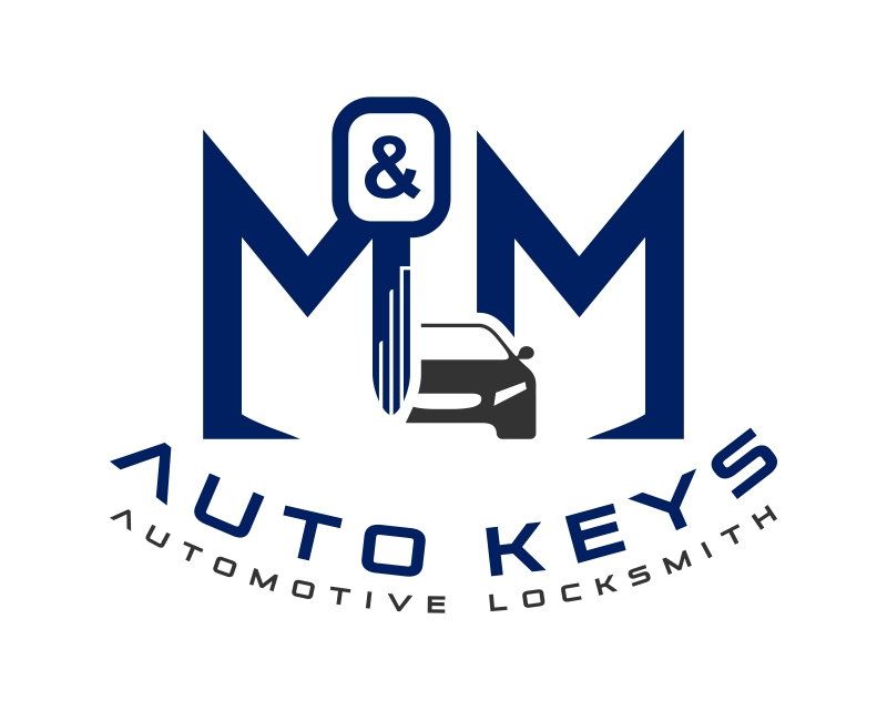 Logo Design entry 1602460 submitted by FriZign to the Logo Design for M&M Auto keys run by Advanced key