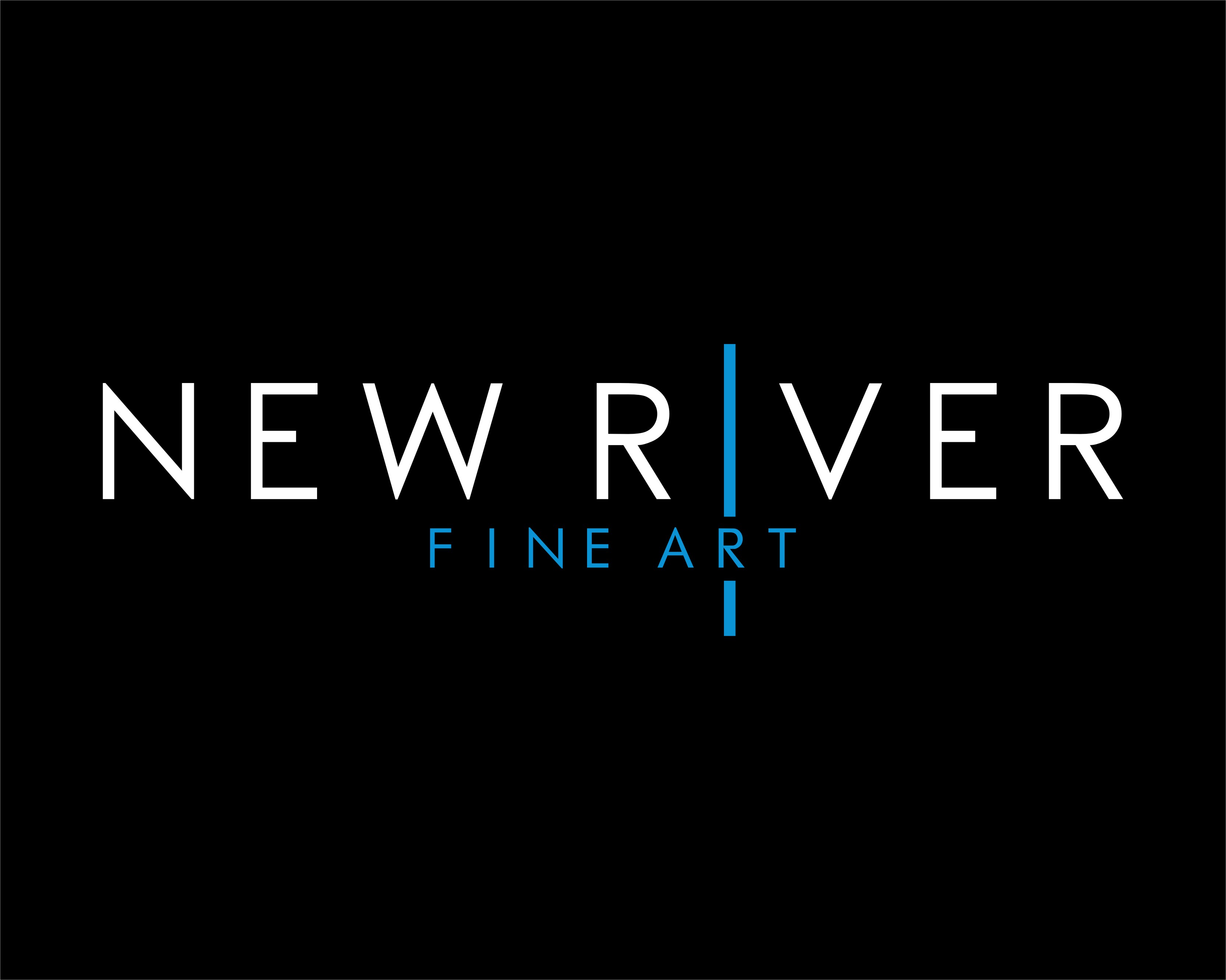 Logo Design entry 1604319 submitted by Abstract BEE to the Logo Design for New River Fine Art run by marlinburgess