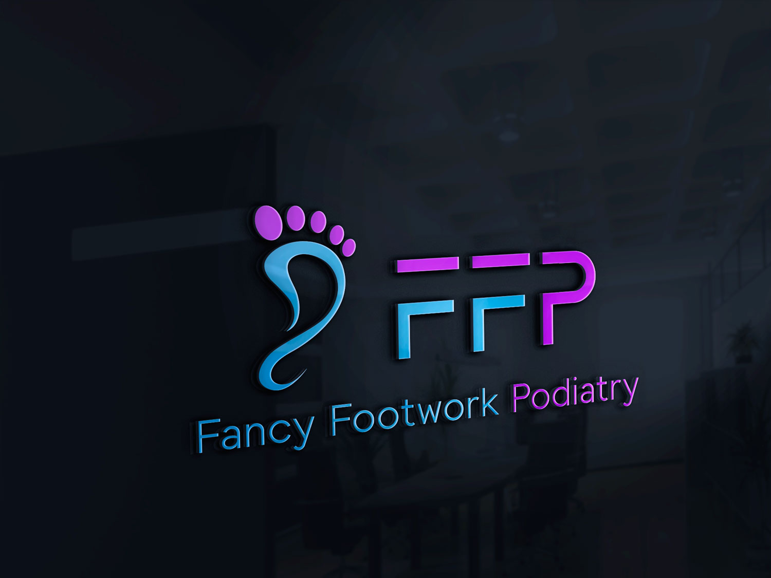 Logo Design entry 1604886 submitted by dudi_guts to the Logo Design for Fancy Footwork Podiatry or FFP run by Fancy Footwork