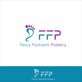 Logo Design entry 1604886 submitted by EscaFlowne to the Logo Design for Fancy Footwork Podiatry or FFP run by Fancy Footwork