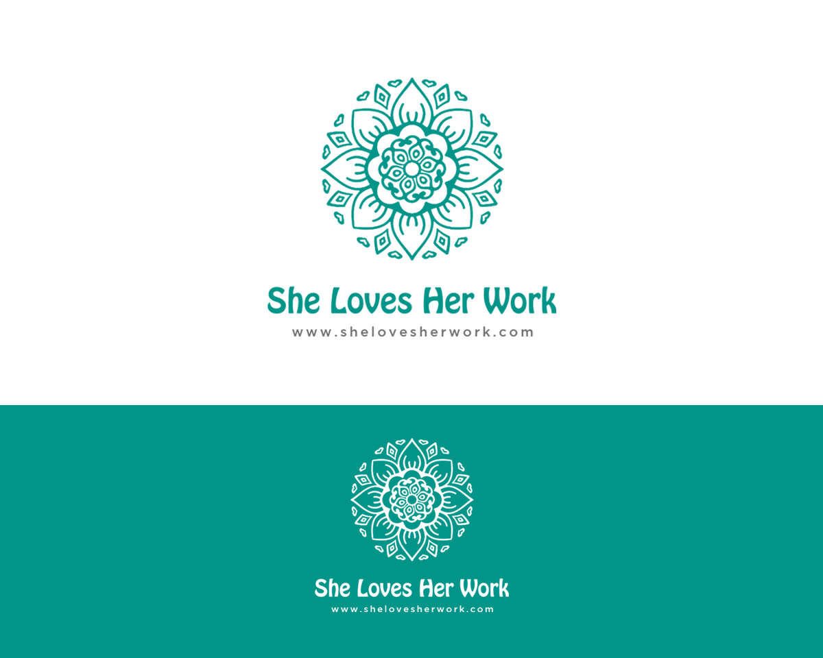 Logo Design entry 1606714 submitted by DonyAditya1933 to the Logo Design for She Loves Her Work   www.shelovesherwork.com run by mikkinutt