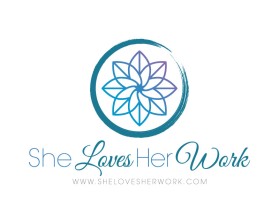 Logo Design Entry 1606681 submitted by shumalumba to the contest for She Loves Her Work   www.shelovesherwork.com run by mikkinutt