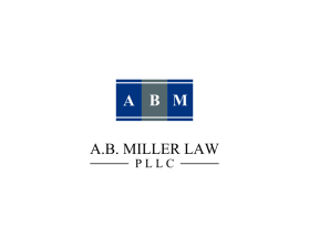 Logo Design entry 1606976 submitted by paragraphikadesigns to the Logo Design for A.B. Miller Law, PLLC run by abmiller