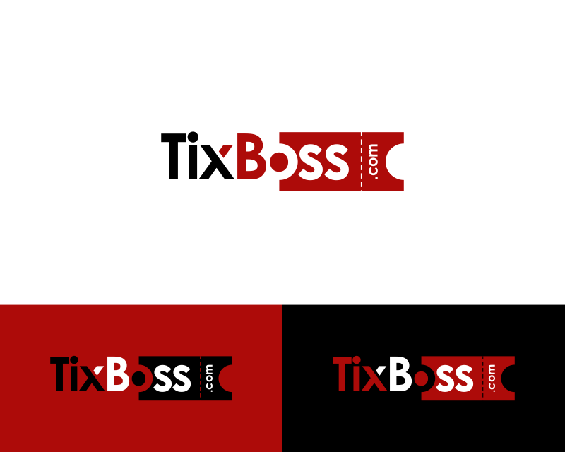 Logo Design entry 1608254 submitted by djavadesign to the Logo Design for TixBoss.com run by webwurks