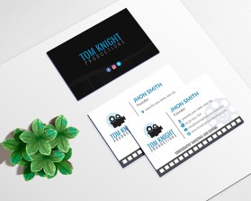 Business Card & Stationery Design Entry 1670870 submitted by ch2 to the contest for Tom Knight Productions run by tomk2468