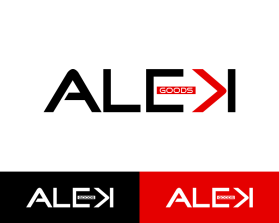 Logo Design Entry 1609130 submitted by airacheeka to the contest for ALEK Goods run by ALEK Goods