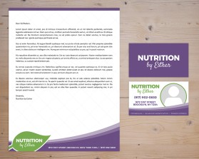 Business Card & Stationery Design Entry 1669843 submitted by bcmaness to the contest for Nutrition by Esther run by chester