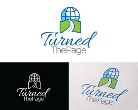 Logo Design entry 1610104 submitted by Chellz to the Logo Design for TurnedThePage.com run by TurnedThePage