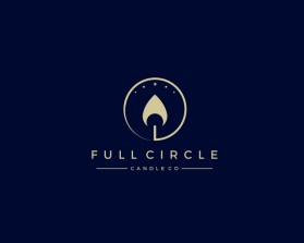 Logo Design entry 1610350 submitted by wongsanus to the Logo Design for full circle candle co run by teresadeyoung