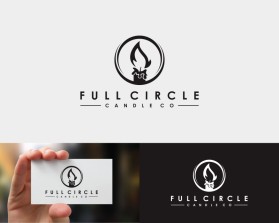 Logo Design Entry 1610381 submitted by sumurdiladang to the contest for full circle candle co run by teresadeyoung