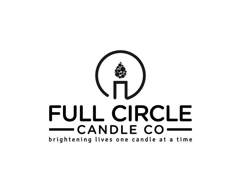 Logo Design entry 1610383 submitted by RGR design to the Logo Design for full circle candle co run by teresadeyoung