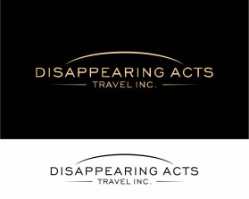 Logo Design Entry 1610502 submitted by paragraphikadesigns to the contest for DISAPPEARING ACTS TRAVEL INC. run by Ms. P