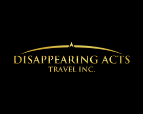 Logo Design Entry 1610537 submitted by airacheeka to the contest for DISAPPEARING ACTS TRAVEL INC. run by Ms. P