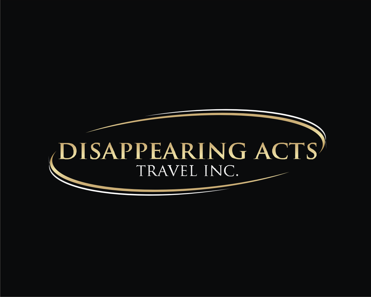 Logo Design entry 1610569 submitted by kembarloro to the Logo Design for DISAPPEARING ACTS TRAVEL INC. run by Ms. P