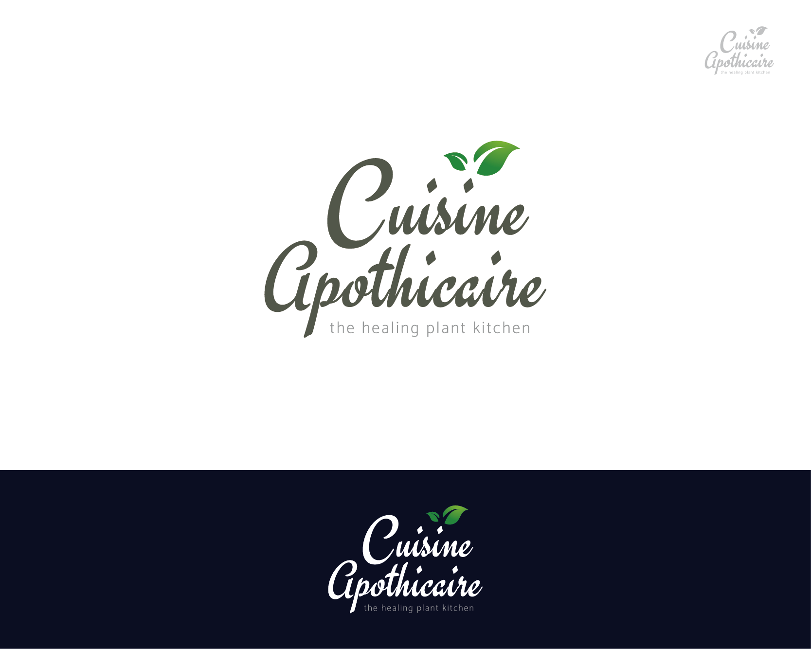 Logo Design entry 1610758 submitted by Artezza to the Logo Design for Cuisine Apothicaire run by kikilynn