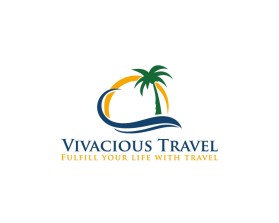 Logo Design entry 1611251 submitted by phonic to the Logo Design for Vivacious Travel run by Richiep22