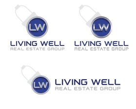 Logo Design entry 1612573 submitted by azadirachta to the Logo Design for Living Well Real Estate Group run by michaelb