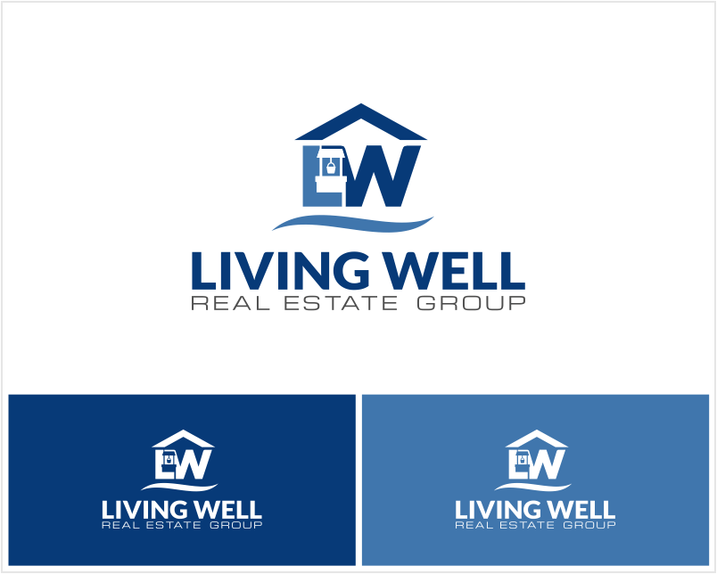 Logo Design entry 1612591 submitted by artsword to the Logo Design for Living Well Real Estate Group run by michaelb
