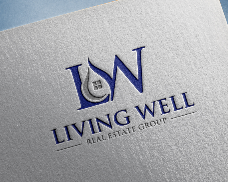 Logo Design entry 1612641 submitted by jellareed to the Logo Design for Living Well Real Estate Group run by michaelb