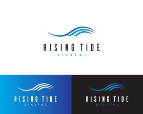 Logo Design entry 1613789 submitted by zoulidaj to the Logo Design for Rising Tide Digital run by dshillingford01