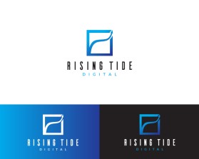 Logo Design entry 1613799 submitted by ManÄiÄ‡ to the Logo Design for Rising Tide Digital run by dshillingford01