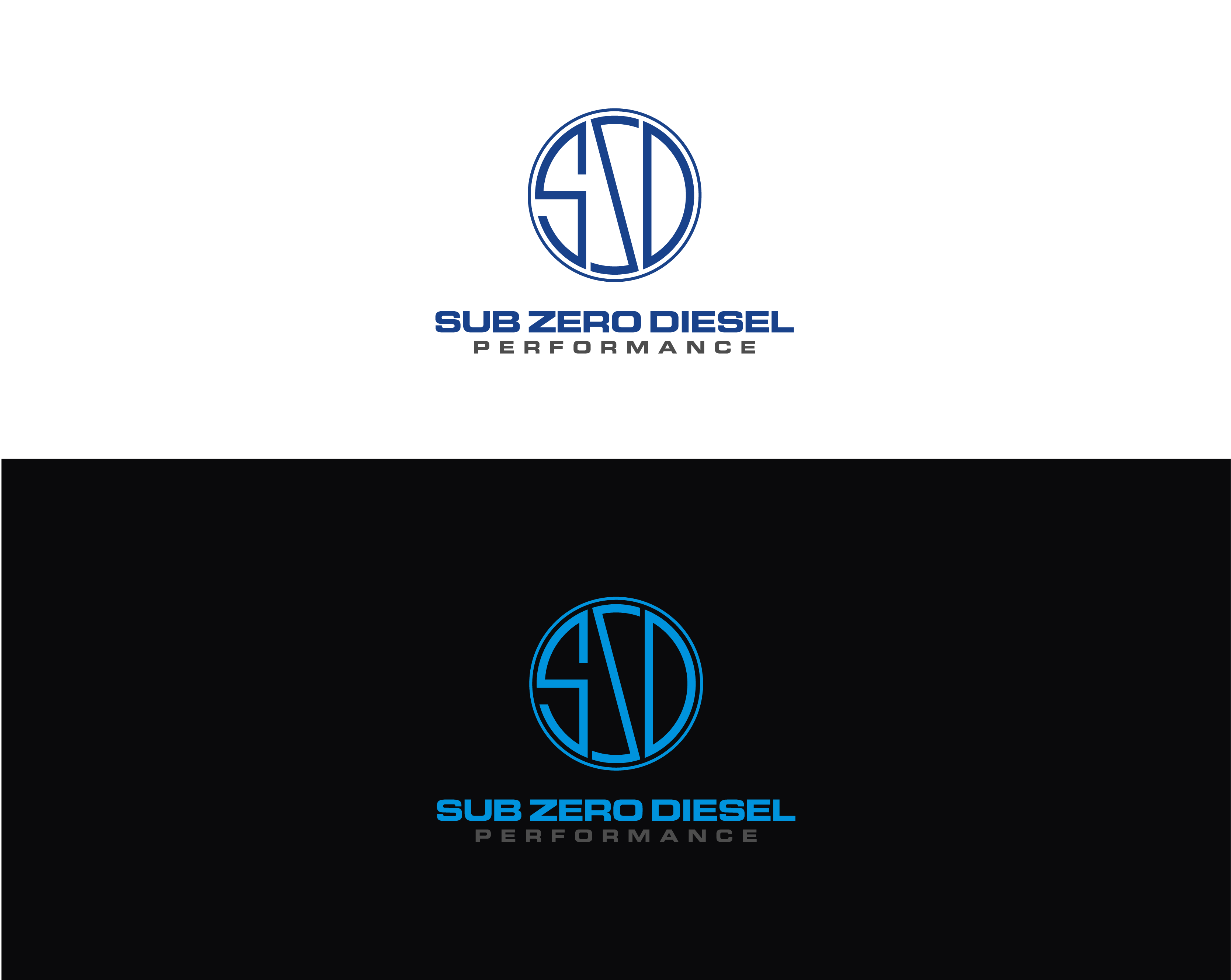 Logo Design entry 1614586 submitted by BPBdesign to the Logo Design for Sub Zero Diesel Performance run by Subzerodiesel