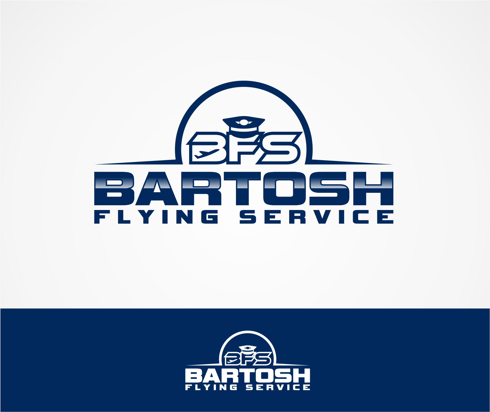 Logo Design entry 1618580 submitted by wongsanus to the Logo Design for Bartosh Flying Service run by bartosh