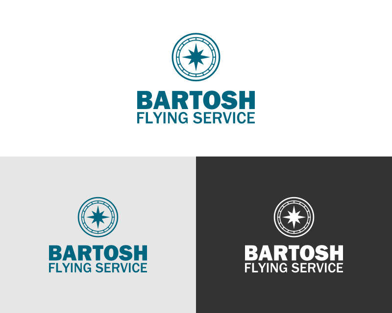 Logo Design entry 1618626 submitted by andesign to the Logo Design for Bartosh Flying Service run by bartosh