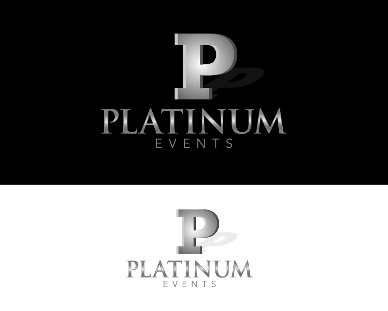 Logo Design entry 1619409 submitted by RGR design to the Logo Design for Platinum Events run by w10376