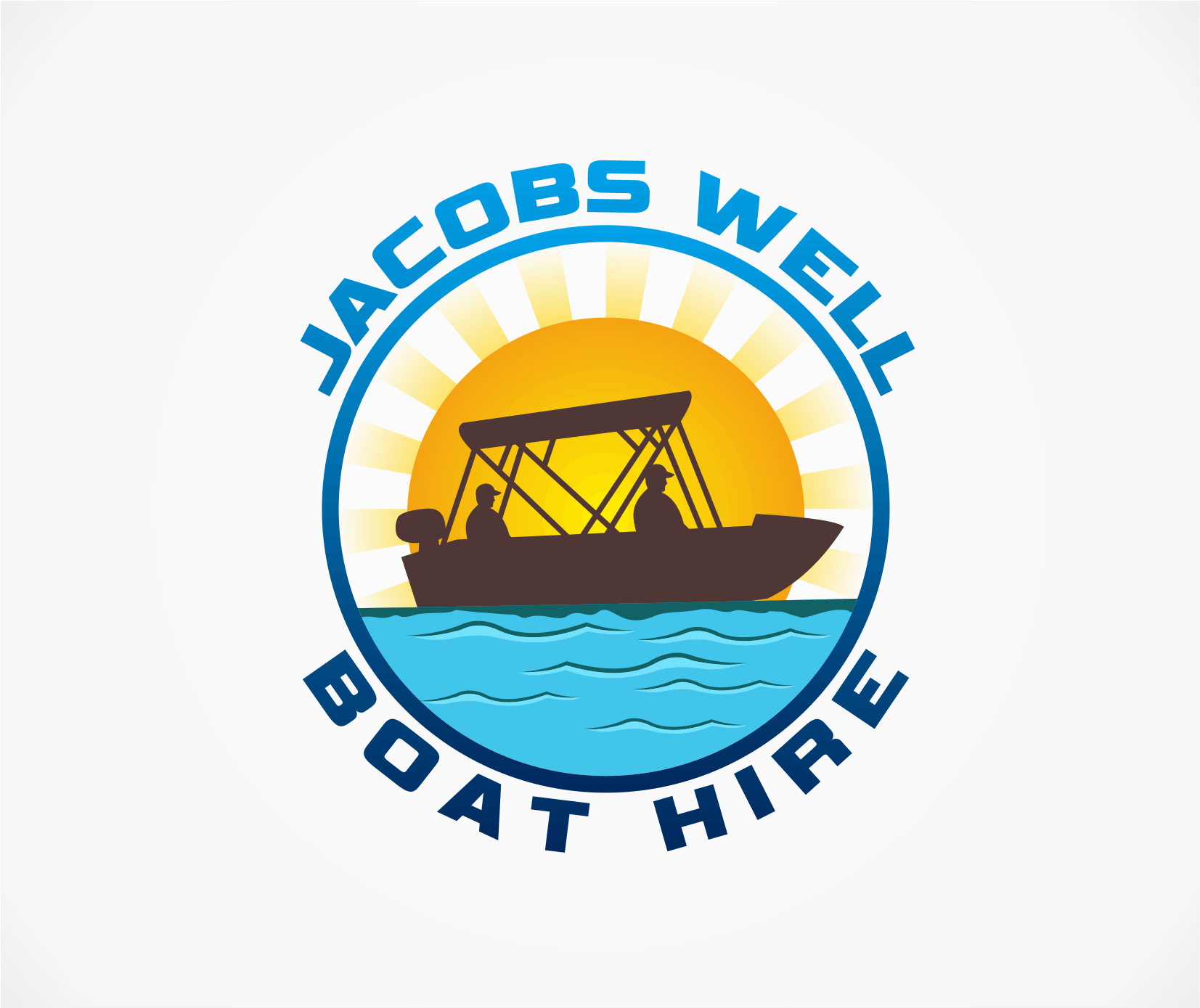 Logo Design entry 1619961 submitted by wongsanus to the Logo Design for Jacobs Well Boat Hire run by brettnbarb