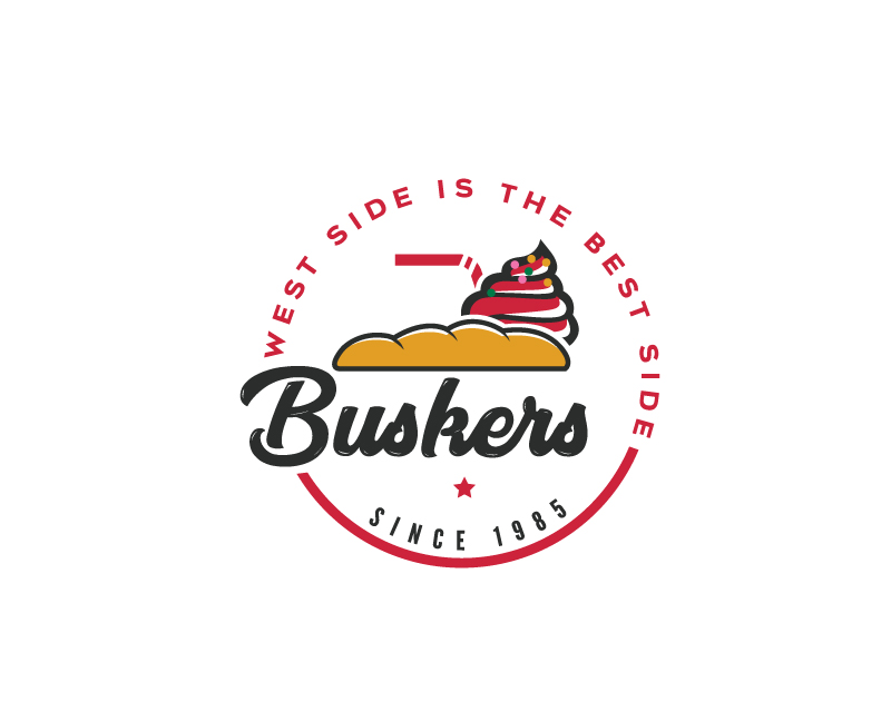 Logo Design entry 1620530 submitted by Amit1991 to the Logo Design for Buskers (subs and ice cream) run by tshirttimemachine
