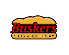 Logo Design Entry 1620435 submitted by Krazykjb05 to the contest for Buskers (subs and ice cream) run by tshirttimemachine